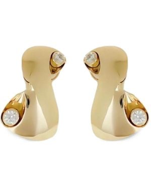 DENISE CASSOU Infinity Diamond Earrings - Metallic