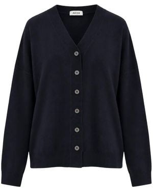 Jucca Cardigan Boutonné À Col V - Blue