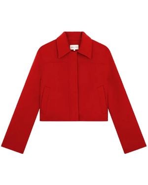 Loulou de Saison Zhanna Button Jacket - Red
