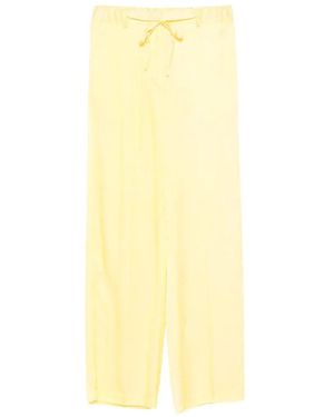 Manuel Ritz Drawstring Pants - Yellow