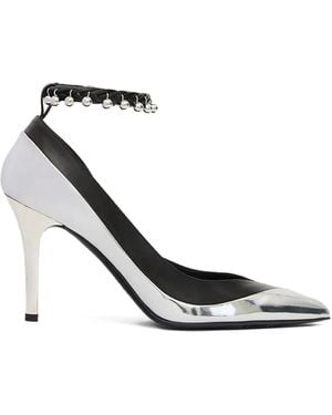 Isabel Marant 90Mm Peleny Heeled Court Shoes - White