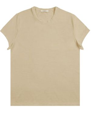 Zanone Crew-Neck T-Shirt - Natural