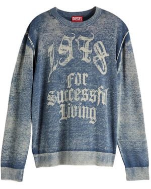 DIESEL K-Lauti-A Sweater - Blue