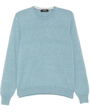 Gran Sasso Crew-Neck Jumper - Blue