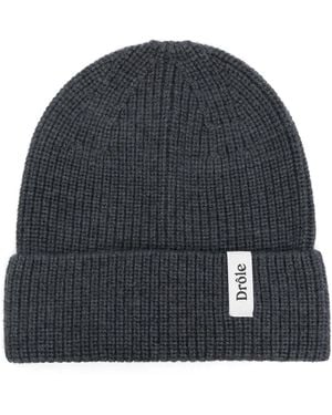 Drole de Monsieur Le Bonnet Drôle Beanie Hat - Blue