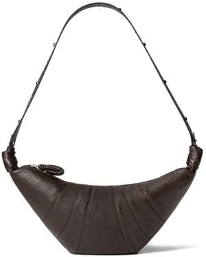 Lemaire Medium Croissant Shoulder Bag - Metallic