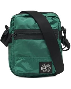 Stone Island Sacoche À Patch Logo - Green