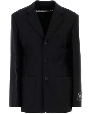 Alexander Wang Single-Breasted Blazer - Black