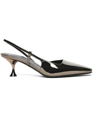 3Juin 50Mm Kira Vegas Pumps - Metallic