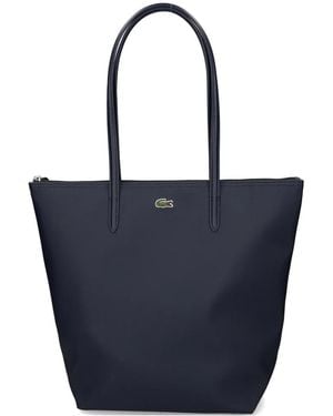 Lacoste L.12.12 Concept Vertical Tote Bag - Blue