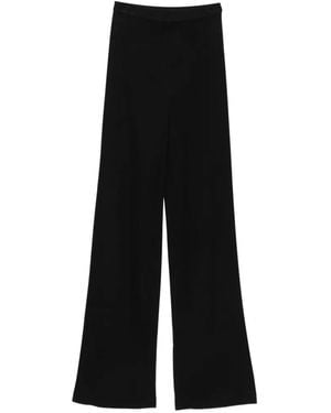 Wardrobe NYC Elasticated Palazzo Trousers - Black
