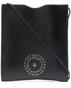 10 Corso Como ロゴスタッズ ショルダーバッグ - ブラック