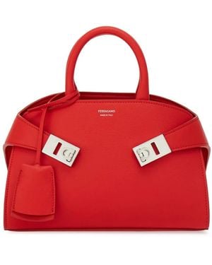 Ferragamo Hug Mini-Tasche - Rot