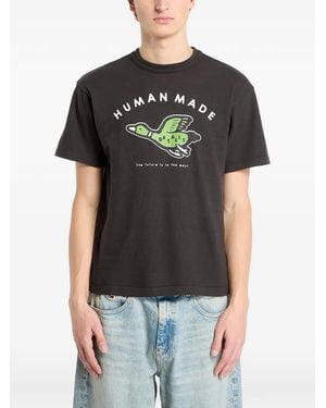 Human Made Graphic-Print T-Shirt - Black