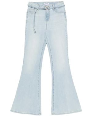 Liu Jo Pocket Belted Jeans - Blue
