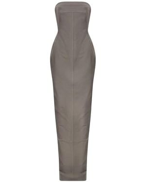 Rick Owens Bustier-Abendkleid - Grau