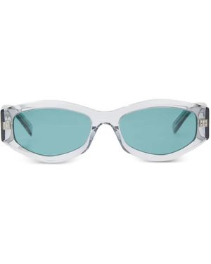 Givenchy Sonnenbrille Mit Geometrischem Gestell - Blau