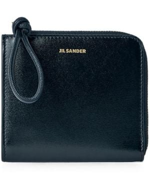 Jil Sander Giro Zip-Around Wallet - Blue