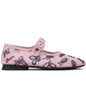 Camper Casi Myra フラットパンプス - ピンク