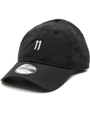 Boris Bidjan Saberi 11 Logo-Embroidered Cap - Black