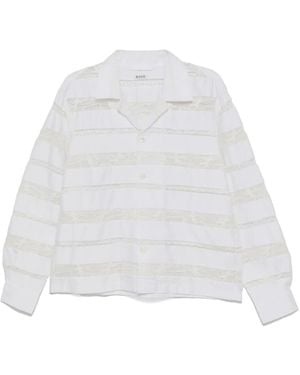 Bode Tennis レース シャツ - ホワイト