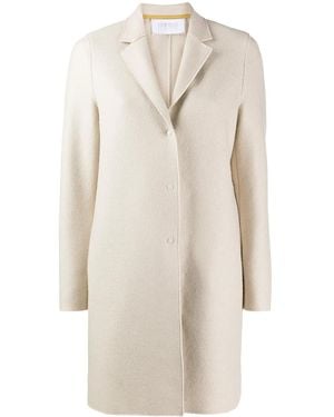 Harris Wharf London Single-Breasted Coat - Natural