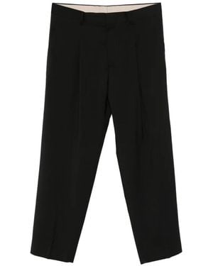 Costumein Vincent Wool Trousers - Black