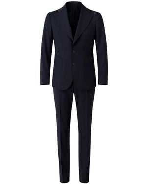 Franzese Collection Single-Breasted Suit - Blue
