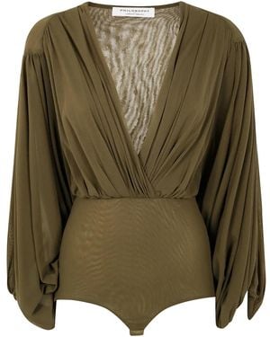 Philosophy Di Lorenzo Serafini Body Con Maniche Ampie - Verde