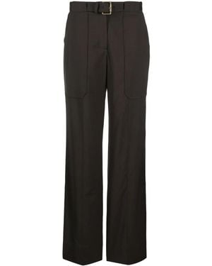 Rejina Pyo Andie Straight-Leg Wool Trousers - Black