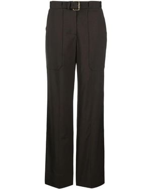 Rejina Pyo Andie Straight-Leg Wool Trousers - Black