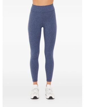 The Upside Bowery Side-Stripe Leggings - Blue