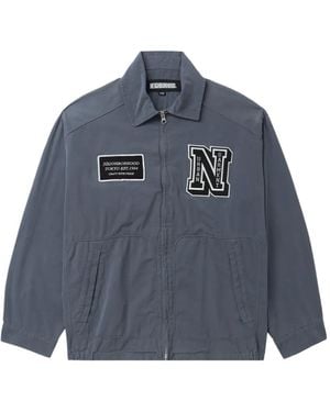 Neighborhood Giacca Con Zip - Blu