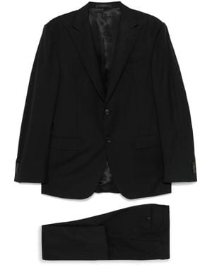 Corneliani Single-Breasted Suit - Black