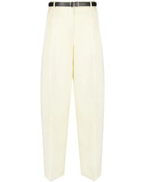 Jil Sander ハイウエスト パンツ - ナチュラル