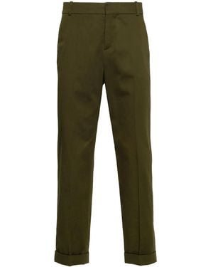 Balmain Slim-Fit Trousers - Vert