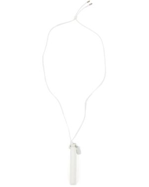 MM6 by Maison Margiela Pendant Necklace - White