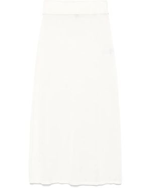TOTEME Knitted skirt - Blanco