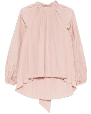 Max Mara Pleated Blouse - Pink