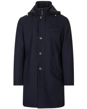 Montecore Hooded Coat - Blue