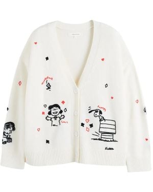 Chinti & Parker X Peanuts カーディガン - ホワイト
