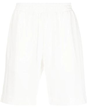 Styland X Notrainproof Bermuda Track Shorts - White