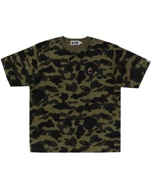 A Bathing Ape T-Shirt Con Ricamo - Nero