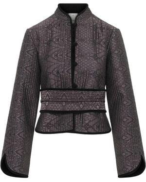 Unreal Fur Sidereal Fitted Jacket - Black