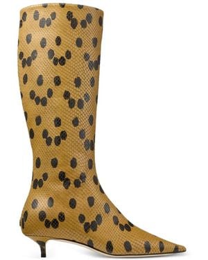 Jimmy Choo Amis Kb 35 Boots - Natural