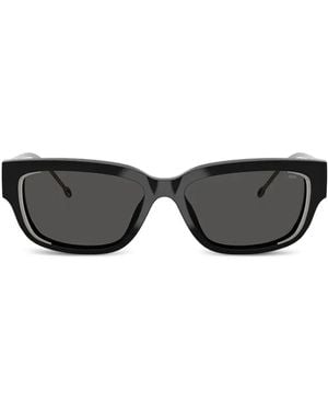 DIESEL Rectangle-Frame Sunglasses - Black
