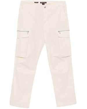 Michael Kors Poplin Cargo Pants - Natural