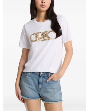 Michael Kors Empire Logo T-Shirt - White
