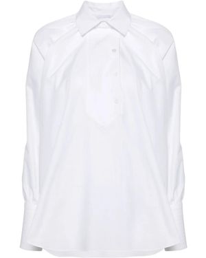 Patou Sustainable Cotton Blouse - White