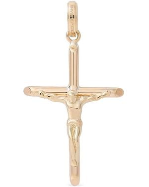 Dolce & Gabbana Pendente A Croce - Bianco